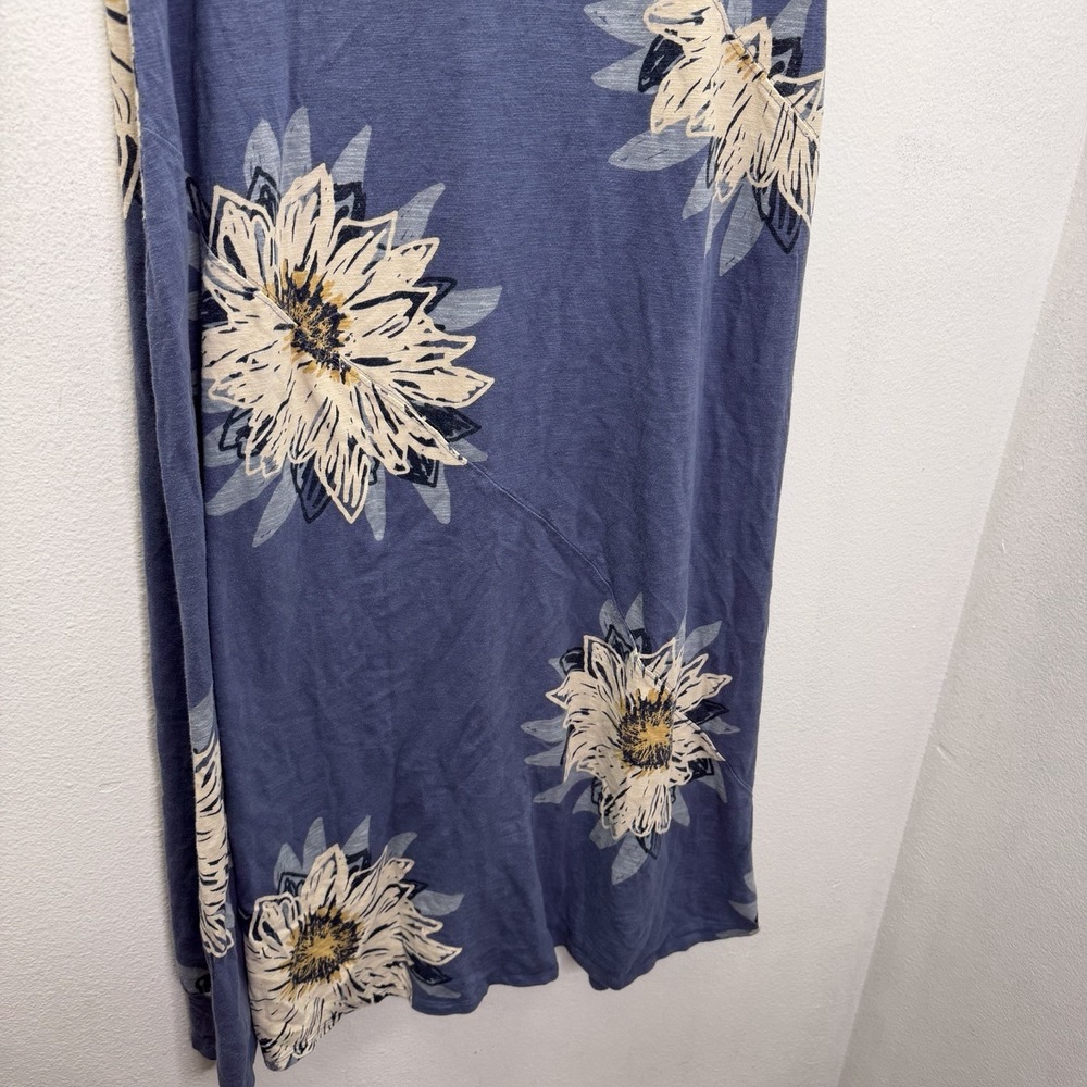 Coldwater Creek Floral Sunflower Maxi Dress Womens XL Artsy Lagenlook Sundress - Picture 8 of 9